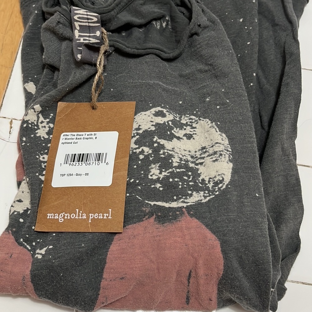 Magnolia Pearl After The Disco Star Warrior Shirt NWT OS - Picture 10 of 10